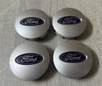 Ford Zilver Naafdoppen /Naafkappen 65mm Set van 4 stuks, Verzenden, Nieuw