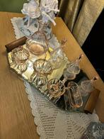 Glazen parfumset, Huis en Inrichting, Woonaccessoires | Dienbladen, Ophalen, Zo goed als nieuw