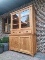 Teak buffetkast/vitrinekast GRATIS LEVERING, Huis en Inrichting, Ophalen of Verzenden, Zo goed als nieuw