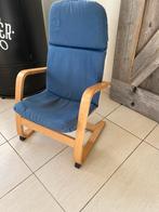 Chaise bleue pour enfant IKEA, Maison & Meubles, Bois, Enlèvement, Utilisé