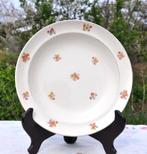 assiette creuse moulin des loups decor fleur, Ophalen of Verzenden