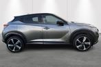 Nissan Juke 1.6 Hybrid 145 N-Design, Auto's, Nissan, Stof, Gebruikt, 750 kg, 4 cilinders