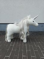 Pluchen éénhoorn, Kinderen en Baby's, Speelgoed | Knuffels en Pluche, Ophalen, Zo goed als nieuw, Overige typen