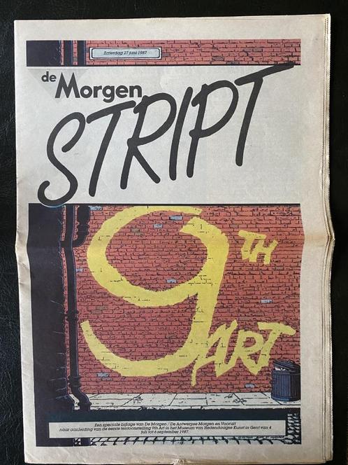 De Morgen Strip kranten x4, Livres, BD, Utilisé, Plusieurs BD, Enlèvement