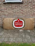 Stella Artois stalen plaat 1983 mancave, Verzamelen, Ophalen, Gebruikt