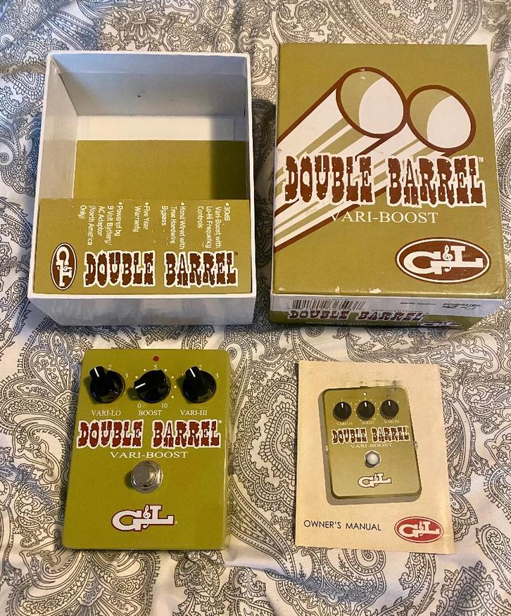 G&L - DOUBLE BARREL, Musique & Instruments, Effets, Comme neuf, Autres types, Enlèvement ou Envoi