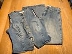 Jeans set Zara vest maat M en brede jeans maat 36, Enlèvement ou Envoi, Neuf, Taille 36 (S)