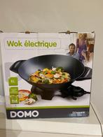 Domo elektrische wok, Maison & Meubles, Cuisine | Casseroles & Poêles, Enlèvement, Utilisé, Wok