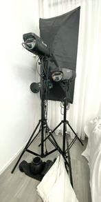 Proff. Sterke Studio lampen set 1200 en 500, Audio, Tv en Foto, Fotografie | Fotostudio en Toebehoren, Ophalen of Verzenden, Zo goed als nieuw