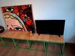 handgesmede zitbank, Huis en Inrichting, Ophalen, Overige kleuren, Zo goed als nieuw, Vijf, Zes of meer stoelen