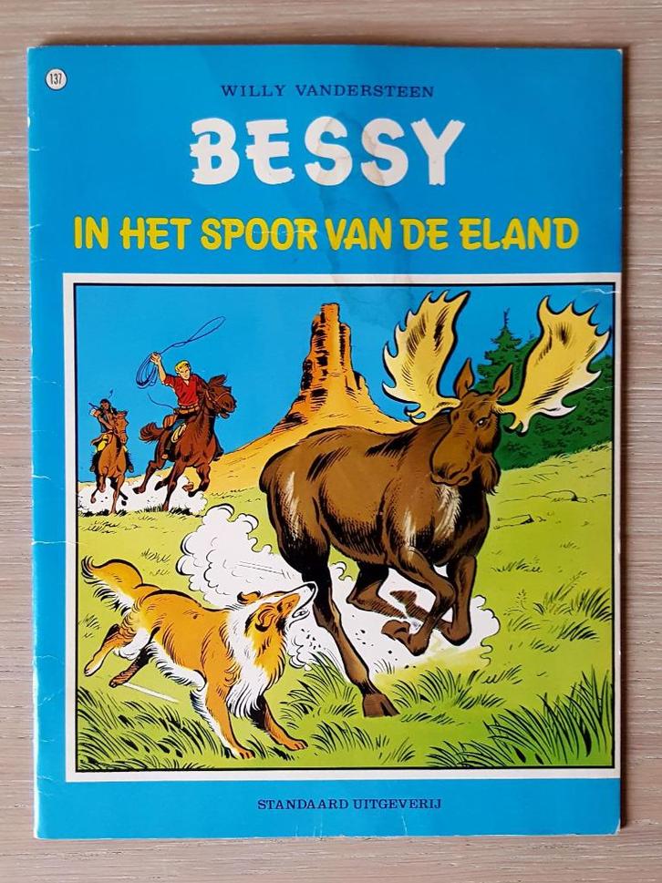 Bessy nr. 137 : "In het spoor van de eland" (eerste druk), Boeken, Stripverhalen, Gelezen, Eén stripboek, Ophalen of Verzenden
