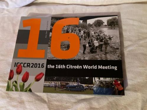 Boek 16e Internationaal Citroën event - Nederland, Boeken, Auto's | Boeken, Zo goed als nieuw, Citroën, Ophalen of Verzenden