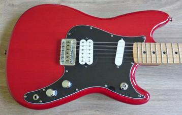 Fender Player Duo Sonic Crimson Red - Comme neuf !, Enlèvement ou Envoi, Comme neuf, Solid body, Fender