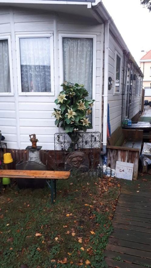 Stacaravan te koop regio Brasschaat, Caravans en Kamperen, Stacaravans, Ophalen