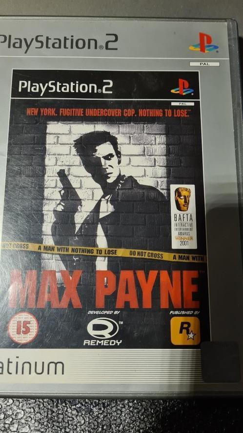 Max Payne Platinum Playstation 2, Games en Spelcomputers, Games | Sony PlayStation 2, Gebruikt, Ophalen of Verzenden