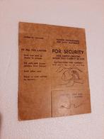 Carton de crème glacée américain de la Seconde Guerre mondia, Enlèvement ou Envoi