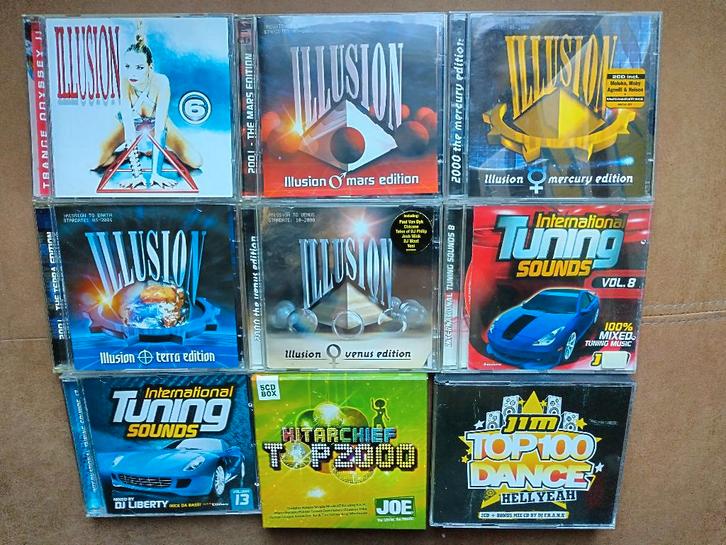 CD * DANCE-TRANCE-RETRO-CLUB-HITS... * 10 € PER CD BOX, Cd's en Dvd's, Cd's | Dance en House, Zo goed als nieuw, Ophalen of Verzenden