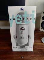 Blue Yeti White (USB) | 4 opnamestanden | mute & gain, Muziek en Instrumenten, Ophalen of Verzenden, Zo goed als nieuw, Studiomicrofoon