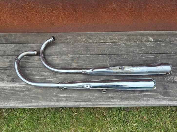 Honda CB 250/350 uitlaat, Motoren, Onderdelen | Oldtimers, Gebruikt, Ophalen