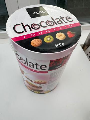 Chocolade fontijn beschikbaar voor biedingen