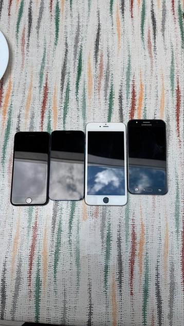 Lot van 4 defecte telefoons, Telecommunicatie, Mobiele telefoons | Apple iPhone, Ophalen of Verzenden, Zo goed als nieuw, IPhone 6S