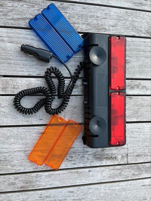 Stroboscoop Flasher (red-blue-orange), Auto diversen, Auto-accessoires, Zo goed als nieuw, Ophalen of Verzenden