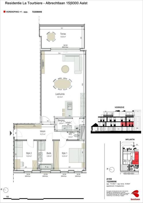Appartement te koop in Aalst, 2 slpks, Immo, Huizen en Appartementen te koop, Appartement