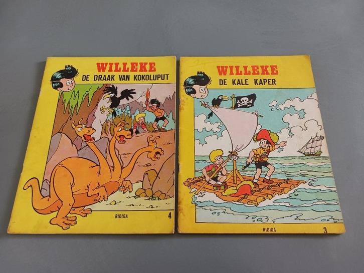 Willeke 3 & 4, de Kale Kaper en de Draak v. Kokoluput, 1st d, Boeken, Stripverhalen, Verzenden