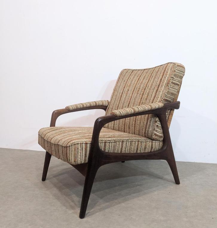 Scandinavische fauteuil uit het midden van de eeuw, Huis en Inrichting, Fauteuils, Ophalen