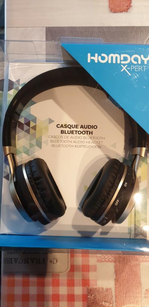 Casque audio bluetooth, TV, Hi-fi & Vidéo, Casques audio, Neuf, Bluetooth, Enlèvement