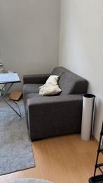 Canapé Gris Comfortable 2 Personnes, Huis en Inrichting, Zetels | Zetels, Ophalen, Hout, Minder dan 75 cm, 150 tot 200 cm
