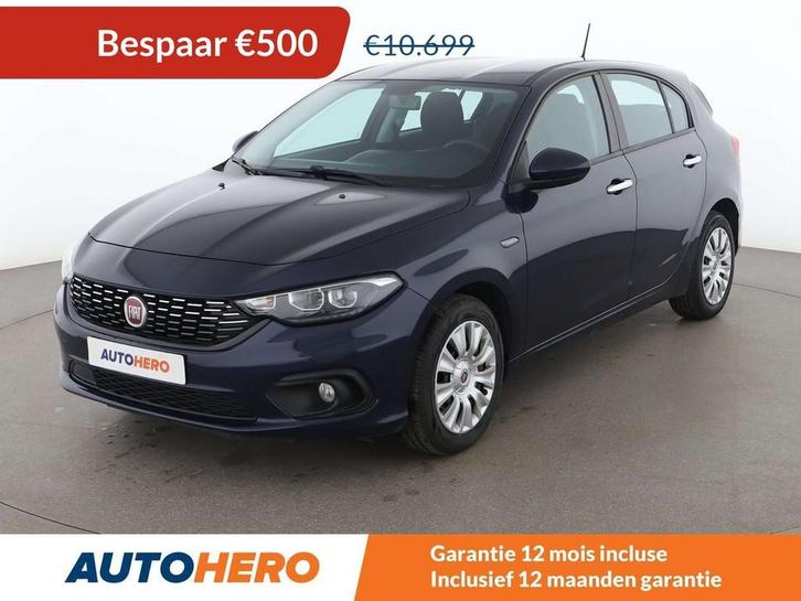 Fiat Tipo 1.4 Turbo Easy (bj 2018), Auto's, Fiat, Te koop, Tipo, ABS, Airbags, Airconditioning, Bluetooth, Boordcomputer, Centrale vergrendeling