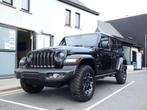 Jeep Wrangler 2.0 Turbo 4xe PHEV Rubicon*10km*My2023*, Auto's, Jeep, Zwart, Leder, Bedrijf, 5 zetels