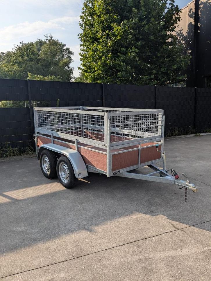 Aanhangwagen met loofrekken te huur, Auto diversen, Aanhangwagen-onderdelen, Ophalen