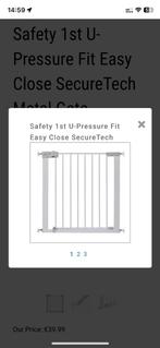 Safety 1st U-Pressure Fit Easy Close SecureTech, Ophalen, Zo goed als nieuw