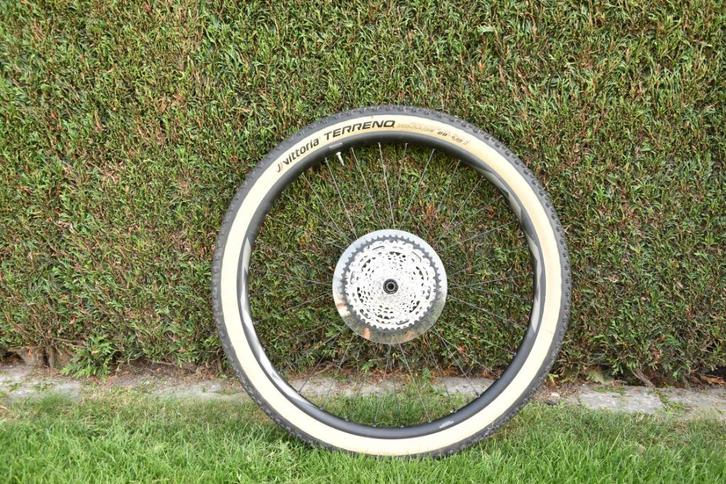 Wegens gezondheidsredenen mooi mountainbikewiel te koop, Fietsen en Brommers, Fietsonderdelen, Zo goed als nieuw, Mountainbike