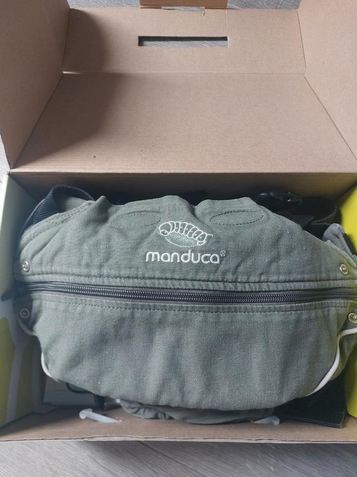 Ergonomische draagzak Manduca vanaf geboorte, Kinderen en Baby's, Babydragers en Draagdoeken, Zo goed als nieuw, Draagzak, Ophalen