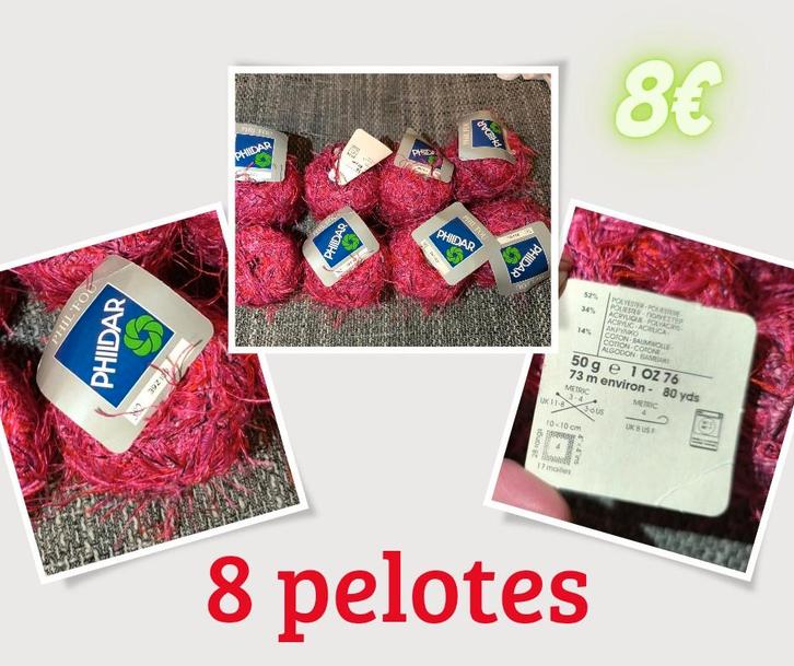 Laine Phildar, Hobby & Loisirs créatifs, Tricot & Crochet, Comme neuf, Tricot ou Crochet, Enlèvement