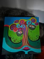 Modern abstract schilderij, Ophalen