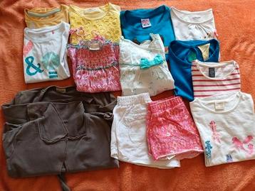Set 14 stuks kinderkledij 4-5 jaar beschikbaar voor biedingen