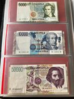 3 pièces - Lire italienne - livraison gratuite, Enlèvement ou Envoi