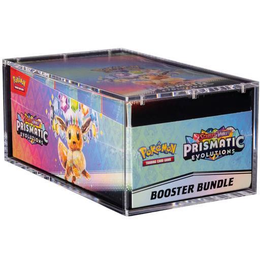 Booster Bundle Display Acrylic Case 8mm Thick Protective, Hobby en Vrije tijd, Verzamelkaartspellen | Pokémon, Zo goed als nieuw