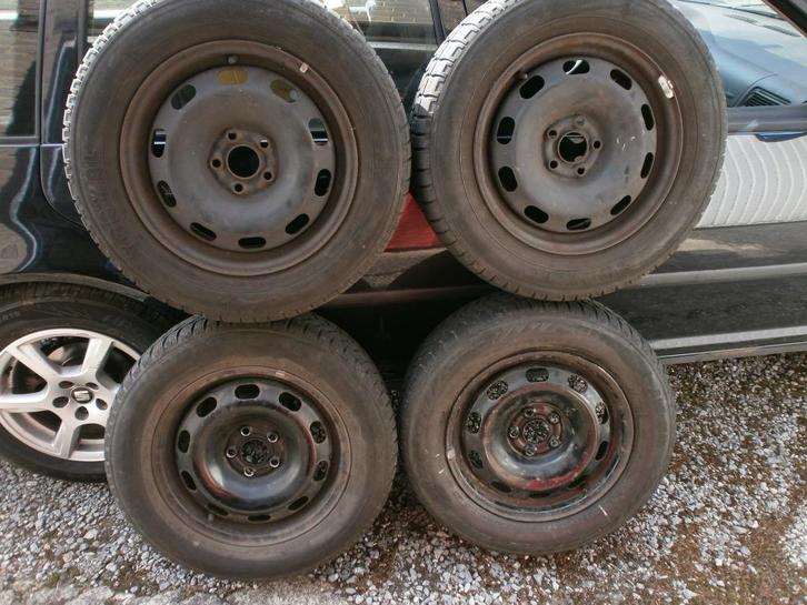 vw en 4x100 - 5x100 - 5x112 jantes et kit roues du 14 au 17, Auto-onderdelen, Banden en Velgen, Velg(en), Gebruikt, Ophalen