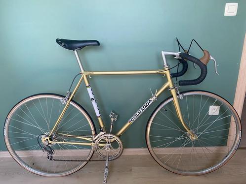 Retro racefiets replica, Fietsen en Brommers, Fietsen | Racefietsen, Gebruikt, Minder dan 10 versnellingen, 28 inch, Staal, Ophalen
