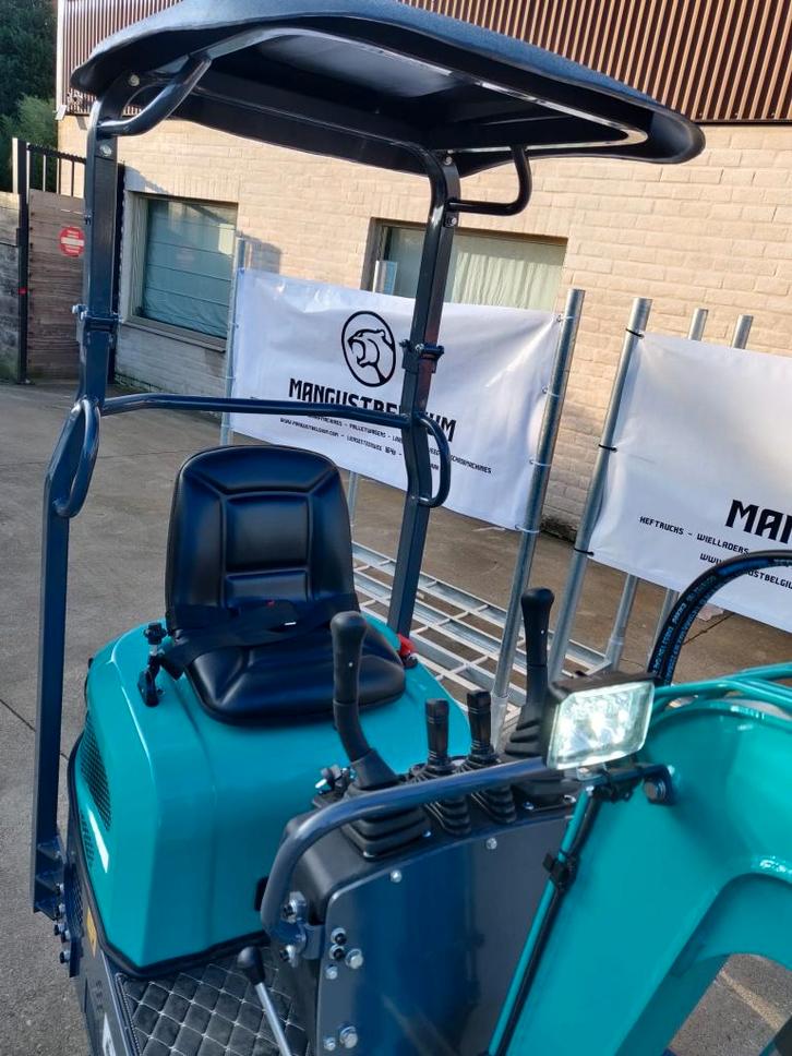 NIEUWE MINIGRAVER GRAAFMACHINE 1300 KG, Bricolage & Construction, Vitres, Châssis & Fenêtres, Enlèvement ou Envoi