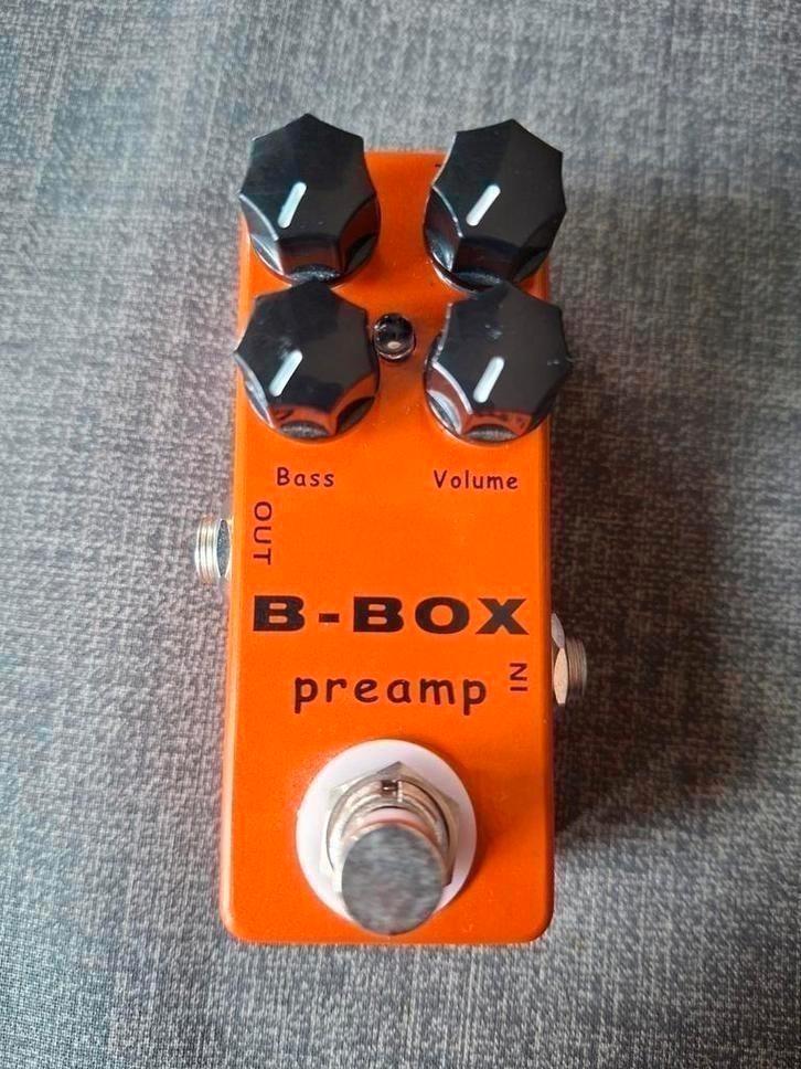 Splinternieuwe Mosky B-Box preamp jrc4558, Muziek en Instrumenten, Effecten, Nieuw, Ophalen of Verzenden