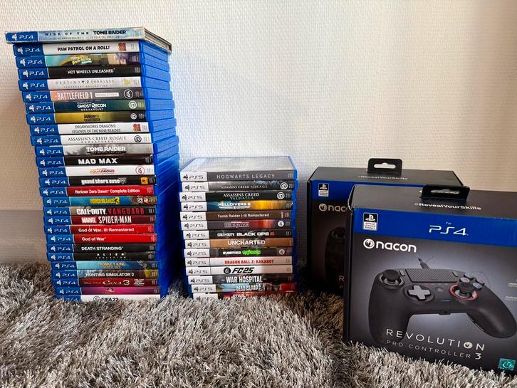 Grote Collectie PlayStation 4 en 5 Games & Pro Controllers, Consoles de jeu & Jeux vidéo, Jeux | Sony PlayStation 4, Comme neuf