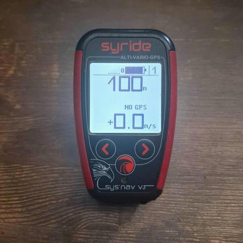Parapente Alti-Vario-GPS: Syride SYS’nav V3, Sport en Fitness, Zweefvliegen en Paragliding, Gebruikt, Overige typen, Ophalen of Verzenden