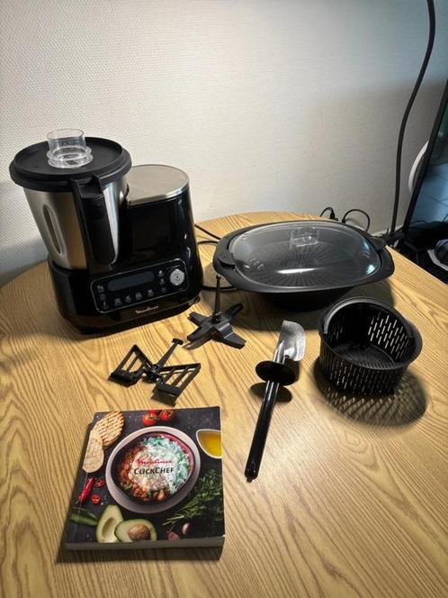 Moulinex Click Chef keukenmachine, Elektronische apparatuur, Keukenmixers, Zo goed als nieuw, 1 tot 2 liter, 3 snelheden of meer
