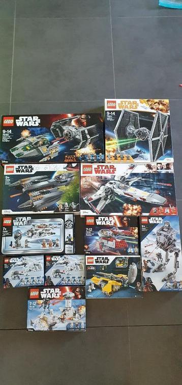 Collectie Lego Star Wars sets, nieuw en sealed beschikbaar voor biedingen